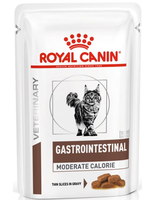 Royal Canin VD Gastrointestinal Moderate Calorie Alimento Húmido Gato