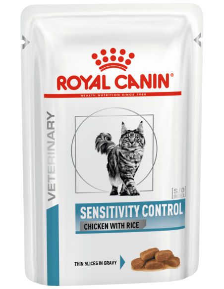 Royal Canin VD Sensitivity Control Frango Alimento Húmido Gato
