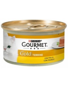 GOURMET Gold Terrine Frango Alimento Humido Gato
