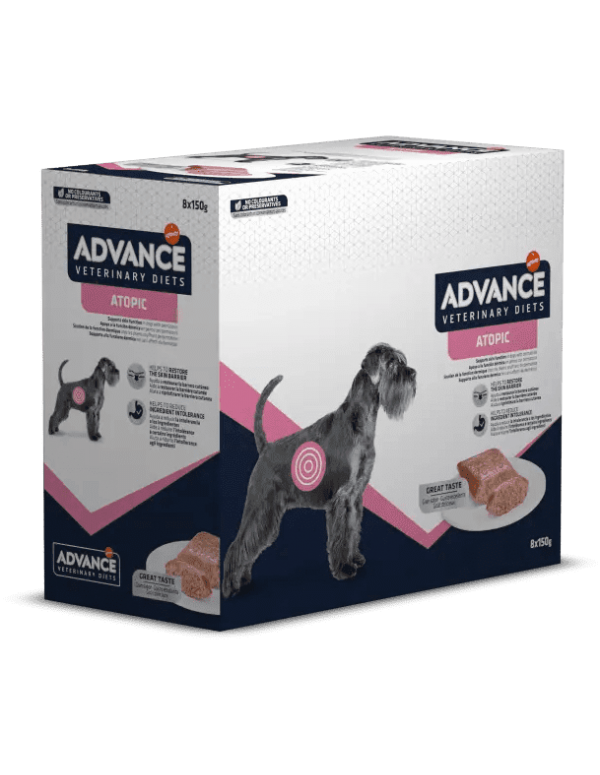 Caixa Advance Cão VD Atopic Húmido
