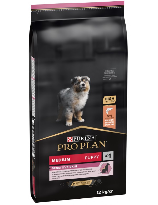 Pro Plan Puppy Medio Sensitive Skin 12 Kg