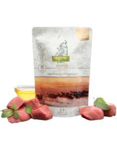 Monoproteina de Cavalo, Vegetais e Óleo de Linhaça 410 Gr