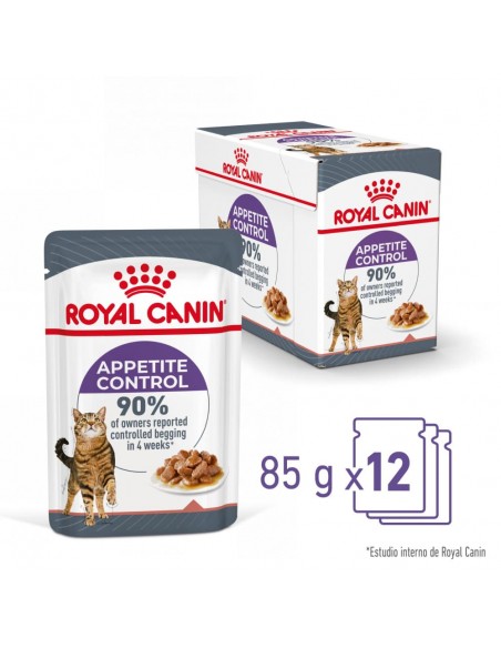 Royal Canin Gato Sterilised Apetite Controlo Saquetas (Molho) 12X85