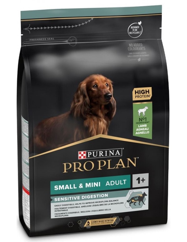 Pro Plan Cão Adulto Small e Mini Borrego 3 Kg