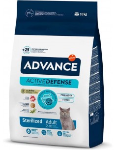 Advance Gato Adulto Sterilised Peru e Cevada 10 Kg