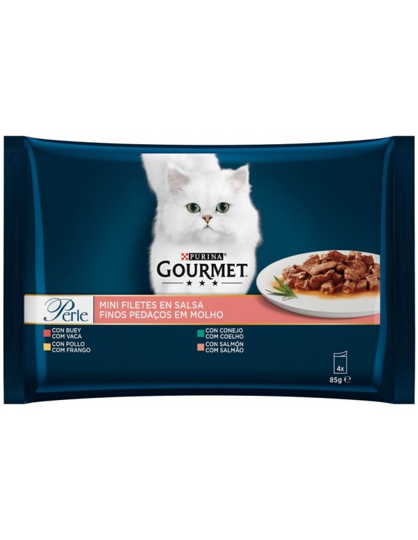 GOURMET Perle Pedaços Molho Vaca