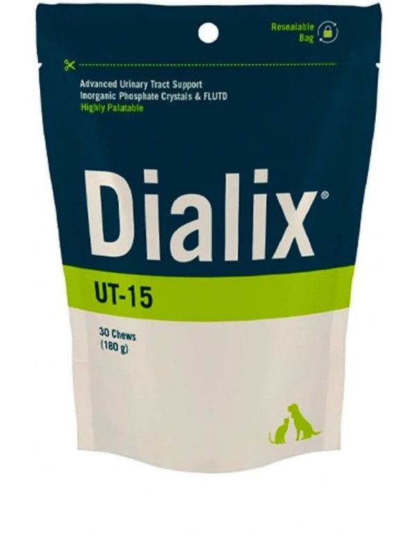 Dialix UT-15 - Suplemento para a saúde urinária Gato/Cão