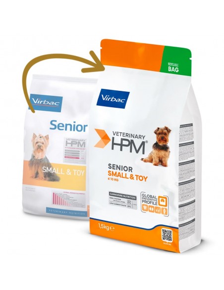 Virbac Cão HPM Senior Small & Toy