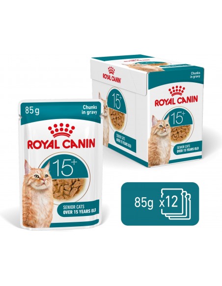 Royal Canin Gato Senior 15+  Saquetas (Molho)
