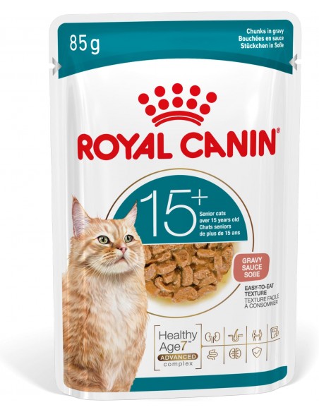 Royal Canin Gato Senior 15+  Saquetas (Molho)