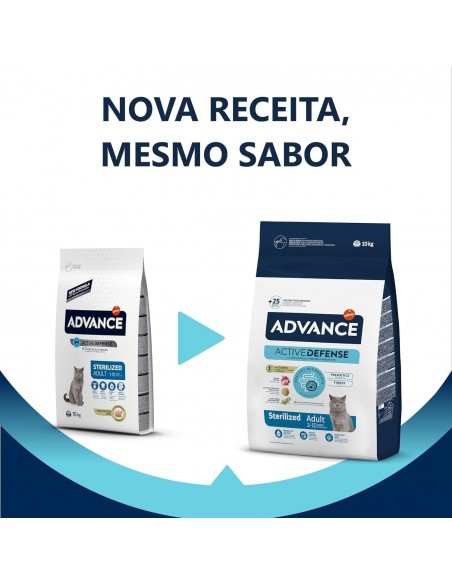 Advance Gato Adulto Sterilised Peru e Cevada nova receita