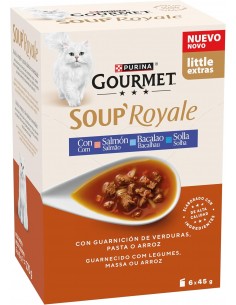 Gourmet Soup Royale Salmão Bacalhau e Solha