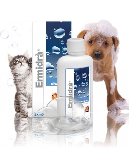 Shampô para cães e gatos pele sensível - ERMIDRA