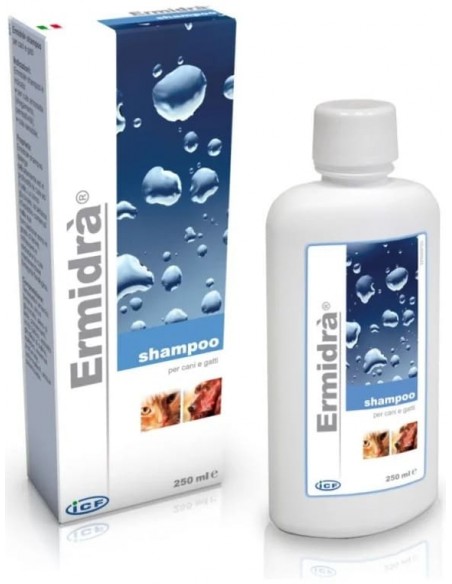 Shampô para cães e gatos pele sensível - ERMIDRA