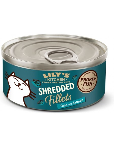 Lily’s Kitchen Atum e Salmão Shredded Fillets