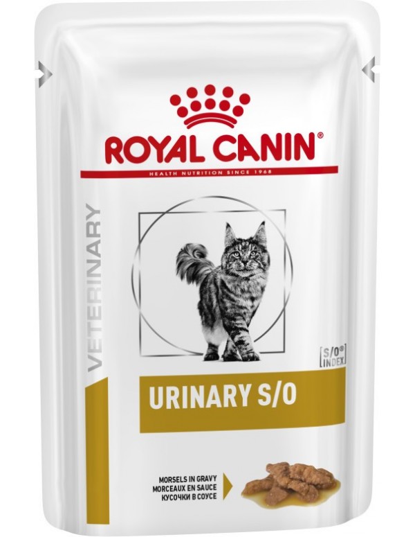 Royal Canin VD Urinary S/O Alimento Húmido Gato (Pedaços em Molho)