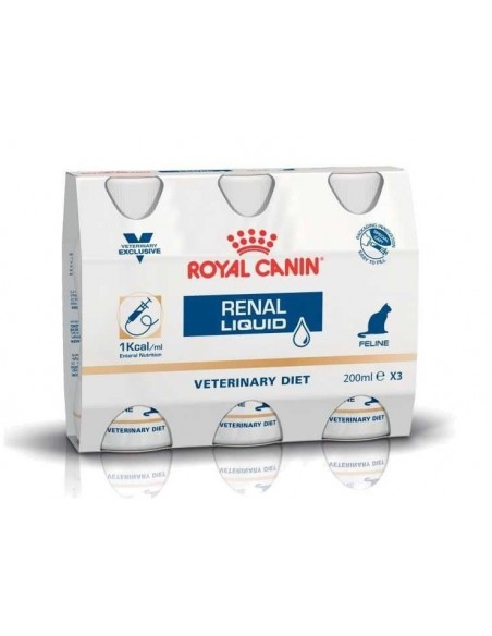 Royal Canin Gato Renal  Liquid 3X200 ML