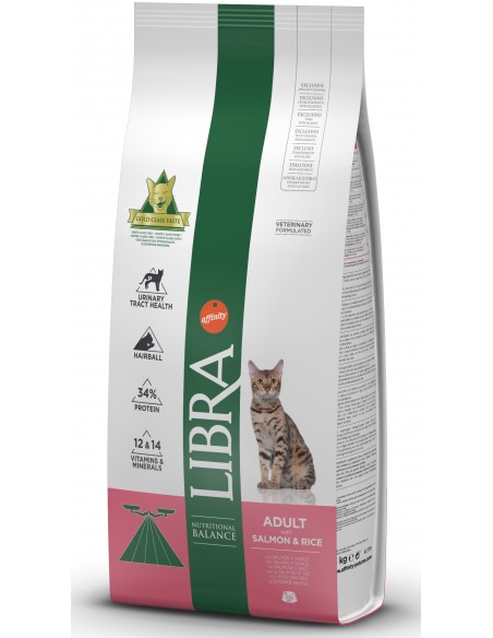 Libra Adulto Salmão Alimento Seco Gato