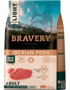 Bravery Adult Medium-Large Light Pork (Grain Free)