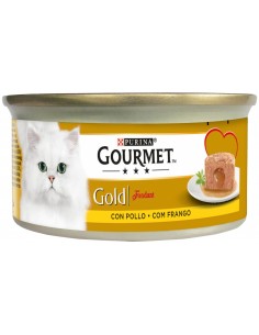 GOURMET Gold Fondant Frango Alimento Humido Gato